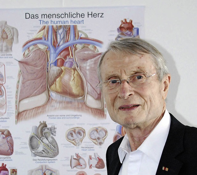 Peter Osypka feiert heute seinen 80. Geburtstag.   | Foto: Ralf Staub