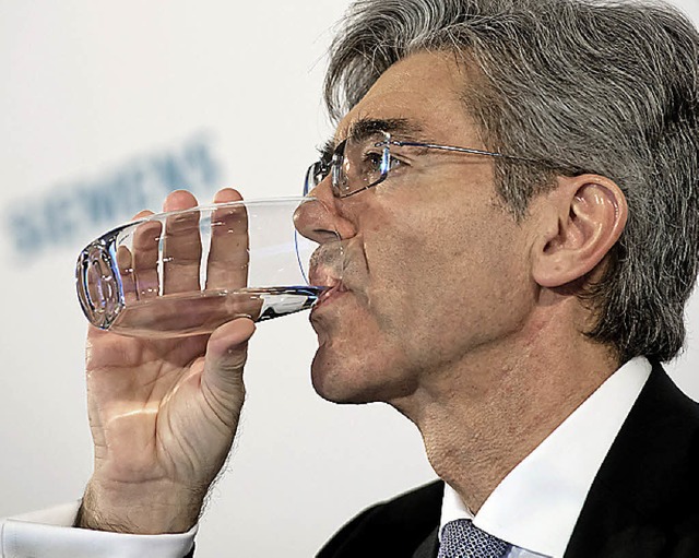 Siemens-Chef Joe Kaeser gnnt sich eine Pause im Kampf um die Alstom-bernahme.   | Foto: DPA