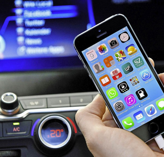 Auto und Handy gehren  hufig zusammen.    | Foto: ADAC