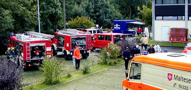 Der zentrale Standplatz fr die Feuerw...tandort Spielweg im oberen Mnstertal.  | Foto: M. Lange