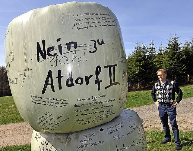 Nicht alle sind im Hotzenwald anvon dem Projekt Atdorf angetan.   | Foto: dpa