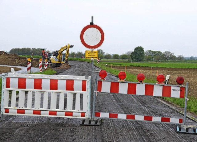 Forchheim. Vollsperrung der Kreisstra...aussichtlich bis Freitag, 23.Mai 2014.  | Foto: Roland Vitt