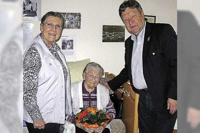 Maria Eberlin 103 Jahre alt