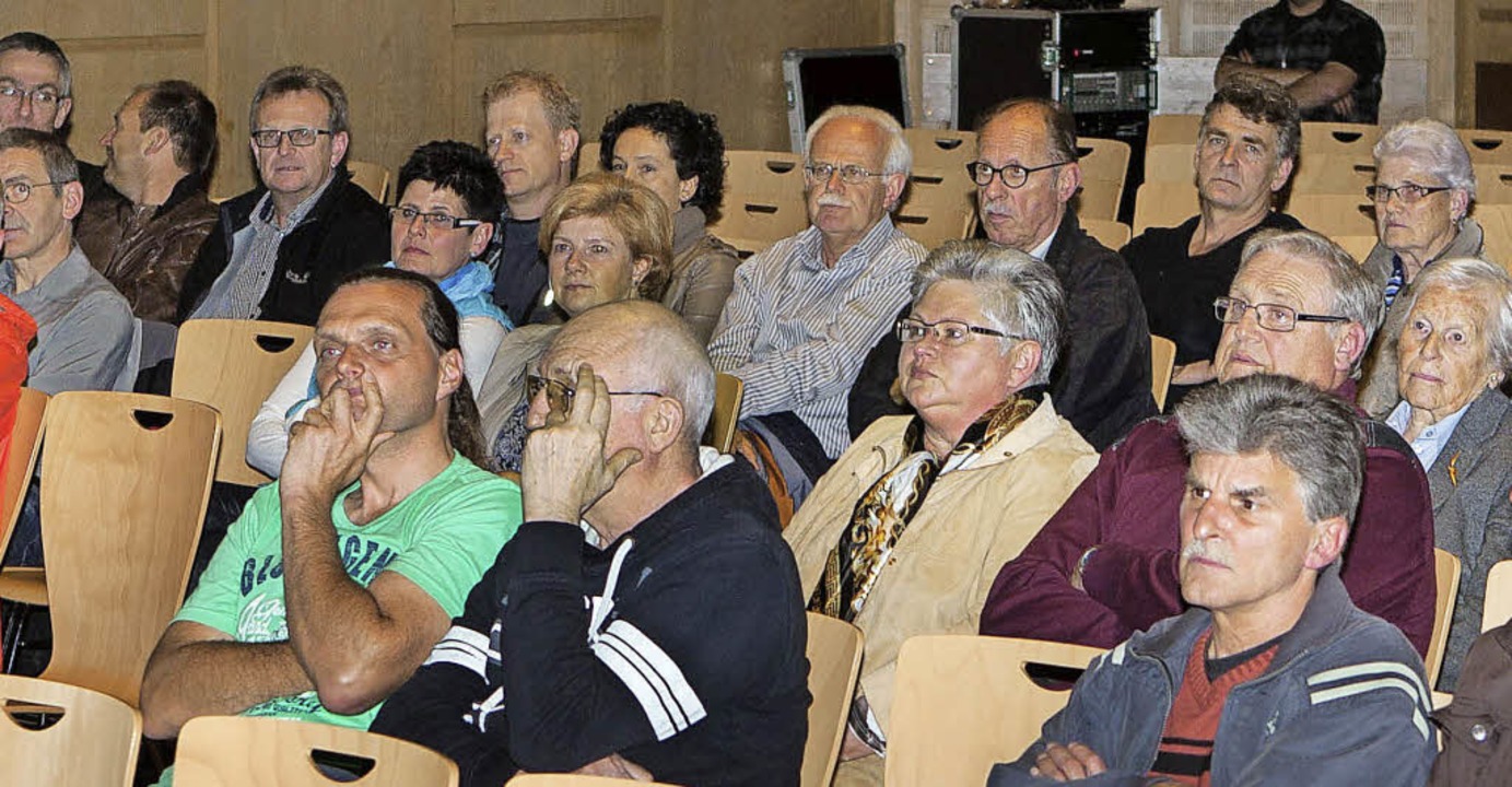 Frs Nahwrme-Quartierskonzept interes...ch unter anderem diese Elzach Brger.   | Foto: Gabriele Zahn