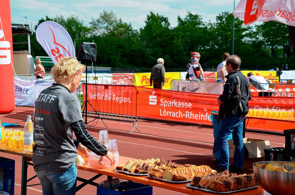 Impressionen vom Triathlon 2014 in Rheinfelden