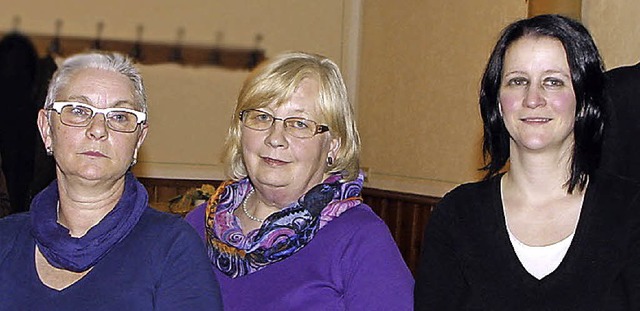 Ehrungen bei der Eulenzunft Seelbach: ...Pferrer, Rosi Uhl und Nicole Pferrer. | Foto: Heidi Fössel Ehrungen bei der Eulenzunft Seelbach: ...Pferrer, Rosi Uhl und Nicole Pferrer. | Foto: Heidi Fössel
