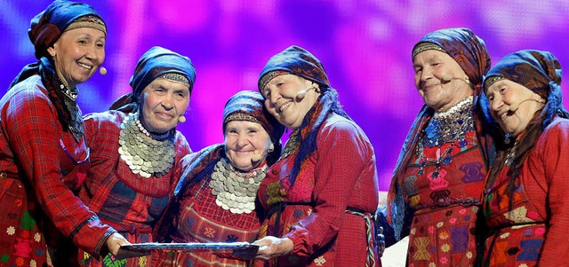 Subtiler Nationalismus: Das russische ...urovision Song Contests 2012 in Baku.   | Foto: dpa
