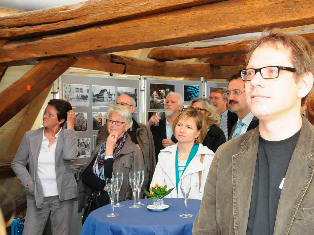 Die Neuerffnung der ausgebauten BZ-Rume in Schopfheim stie auf groes Interesse