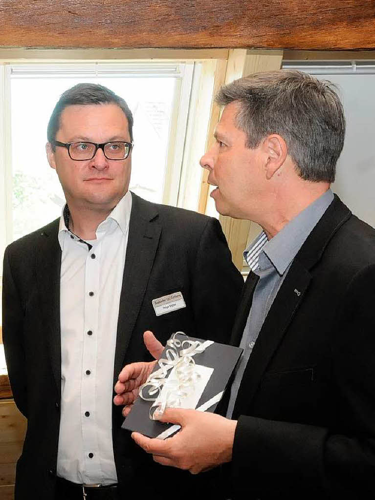 Die Neuerffnung der ausgebauten BZ-Rume in Schopfheim stie auf groes Interesse
