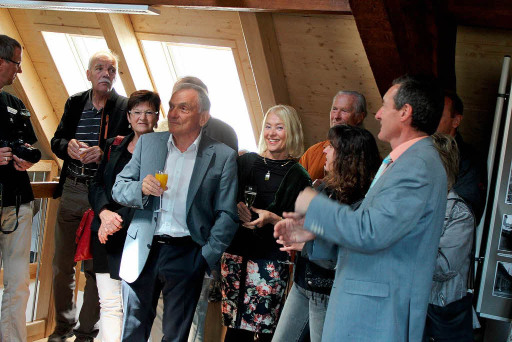 Die Neueröffnung der ausgebauten BZ-Räume in Schopfheim stieß auf großes Interesse Die Neueröffnung der ausgebauten BZ-Räume in Schopfheim stieß auf großes Interesse