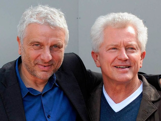 Udo Wachtveitl ( Franz Leitmayr) und Miroslav Nemec (Ivo Batic) machen weiter.  | Foto: dpa
