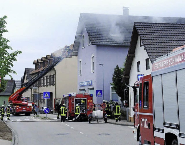 Nach dem Kchenbrand in der Ottenheime...is auf Weiteres bei Verwandten unter.   | Foto: wolfgang knstle