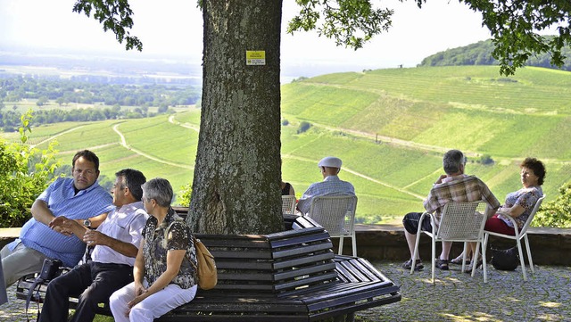 Badenweiler &#8211;    Erholungsort im...t einmaligem Blick ins Dreilndereck.   | Foto: Sigrid Umiger