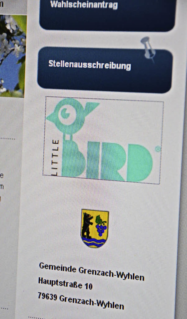 Der Link zum Portal &#8222;Little Bird...t gestern auf der Homepage zu finden.   | Foto: Ralf H. Dorweiler