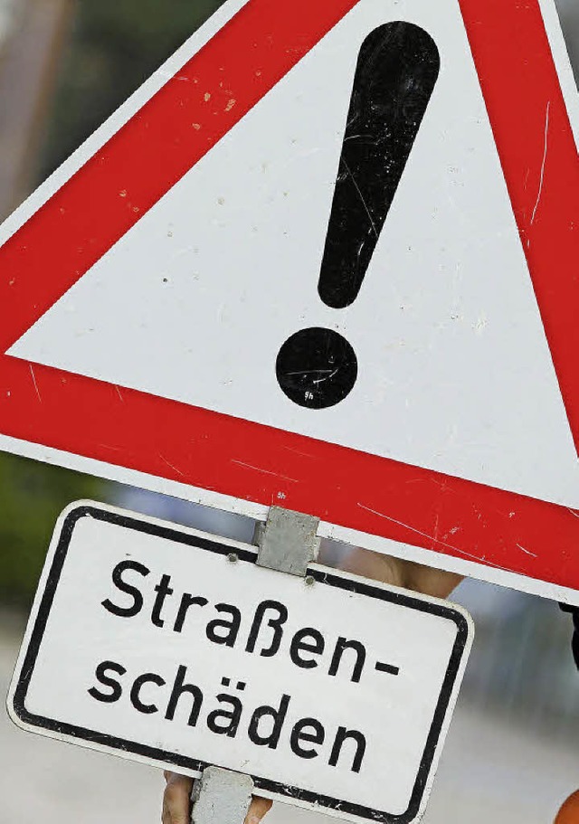Sind bald behoben: Die Straenschden zwischen Oberried und Hofsgrund.   | Foto: dpa
