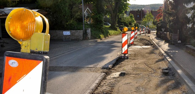 Krftig gebaut wird derzeit in der Herrgasse.   | Foto: Julius Steckmeister