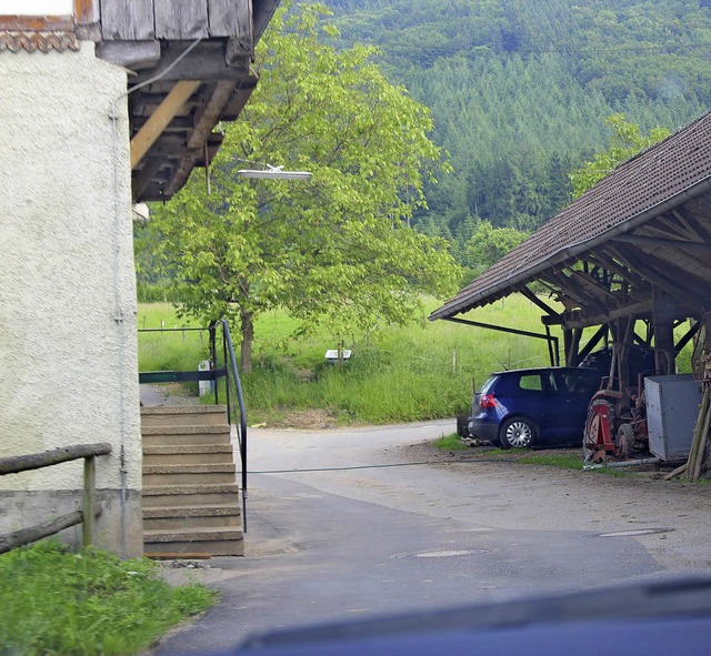 Gefhrlich fr Schulkinder oder akzept...mstrittene Engstelle beim Anwesen Drr  | Foto: Privat