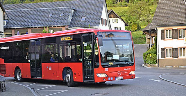 Nur der Bus  soll ungestrt nach Hasel fahren drfen.   | Foto: paul berger