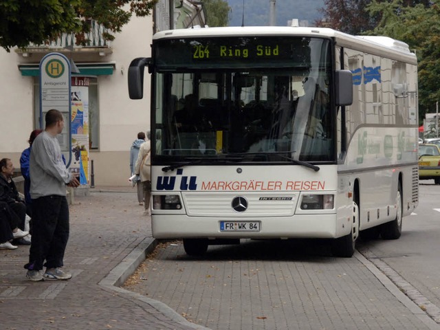 Mllheim knnte Schwerpunkt im Busfahrerstreik werden.   | Foto: Mnch