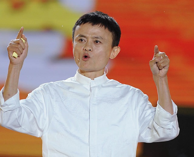 Alibabas Grnder Jack Ma  | Foto: AFP