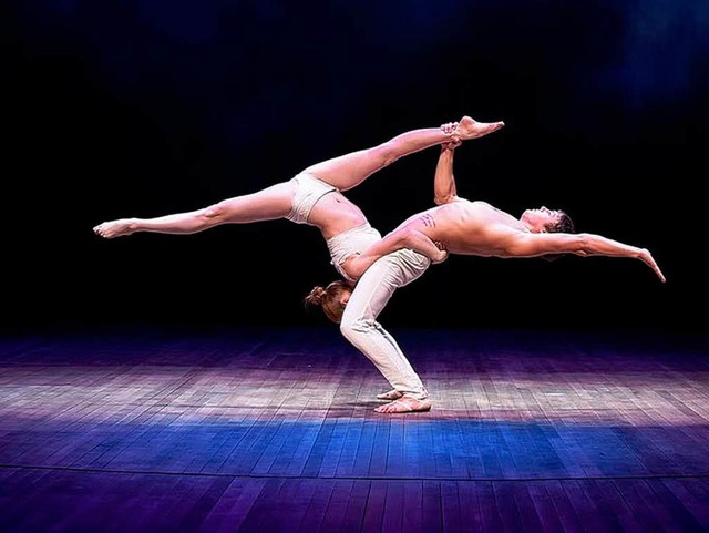 Olga Karabanova (21) und Roman Novitsk...en als  Duo Inart bei Young Stage auf.  | Foto: zvg