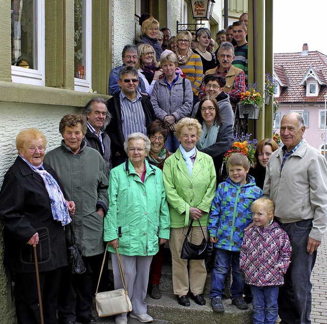 Beinahe hundert Jahre, nachdem ihre V...est, um ihre Familienbande zu pflegen.  | Foto: Martha Weishaar