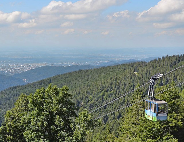 Rauf auf den Schauinsland!  | Foto: Fertl Anita