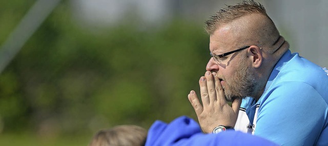 Holger Rohde lebt und denkt Fuball. S... SV Titisee Tornado-sicher zu machen.   | Foto: Patrick SEeger