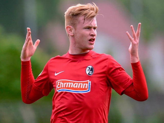Bleibt dem SC treu: der 20-jhrige Mittelfeldspieler Sebastian Kerk  | Foto: Seeger