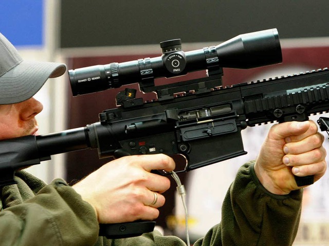 Deutsche Waffen sind weltweit begehrt.  | Foto: dpa