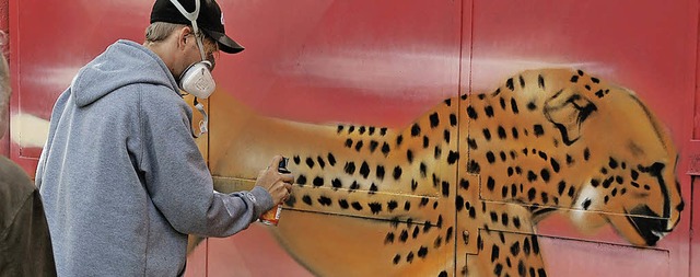 Neu am Tor: der Gepard  | Foto: Edgar Steinfelder