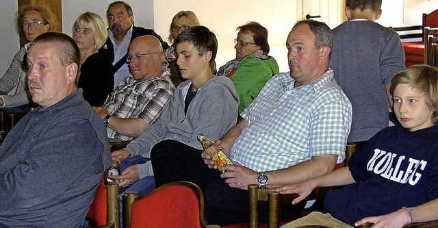 Eine rege Diskussion entwickelte sich ...ng zur Kommunalwahl im Haus des Gastes  | Foto: Karin Stckl-Steinebrunner