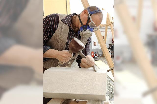 Handwerker beim Mnsterbau: Eine kleine Zeitreise ins Mittelalter