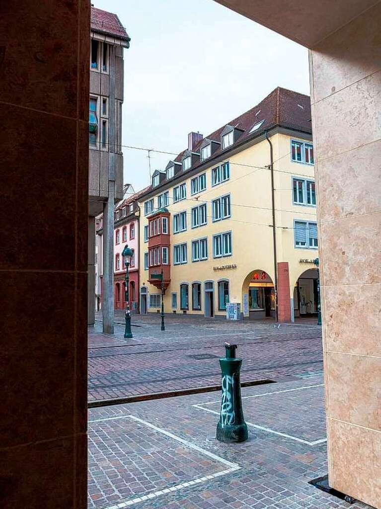 Sonntagmorgens zeigt sich Freiburg wie ausgestorben.