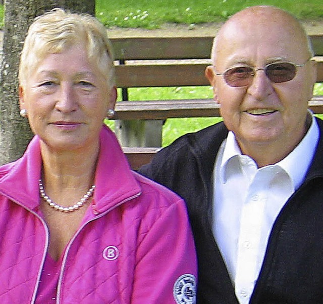 Inge und Werner Maier feierten am Freitag in Riegel ihre goldene Hochzeit.   | Foto: Helmut Hassler