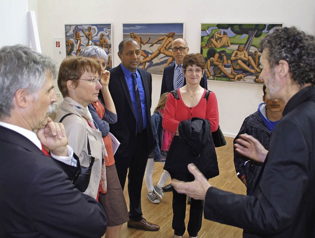 Drei Ausstellungen verwandeln das Brg...chen in ein Kunst- und Kulturzentrum.   | Foto: Ilona HGE