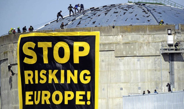 Greenpeace-Protest   | Foto: dpa