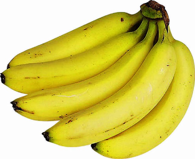 Bananen sind den Leuten von BananaFair nicht Banane.   | Foto: BZ