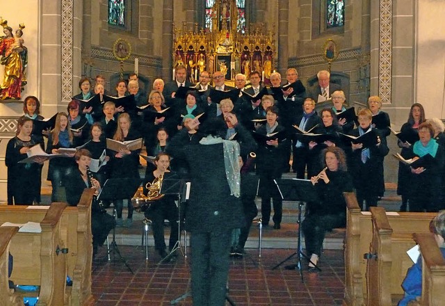 Konzert zu Ehren der Gottesmutter Maria am Muttertag.  | Foto: M. burkert