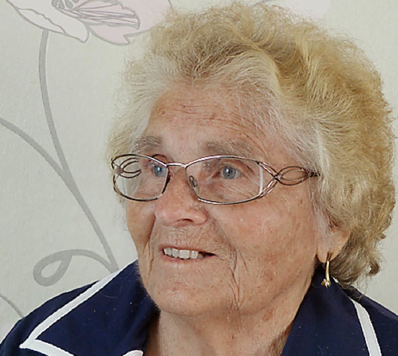 Rita Schmidtke feierte ihren 85. Geburtstag  | Foto: Aribert Rüssel