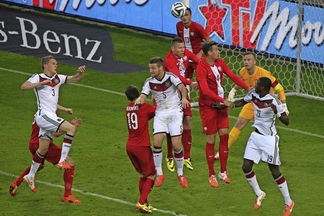 Drei Freiburger beim 0:0 gegen Polen