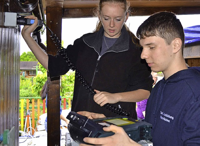 Energiedienst  zu Gast im Waldkindergarten  | Foto: zVg