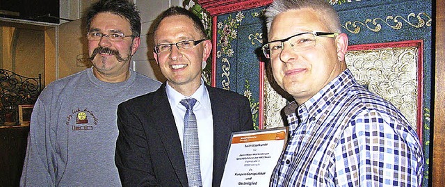 Martin Ranz,   Klaus Wrtenberger, Hans-Rudi Lienin (von rechts)   | Foto: Hgg