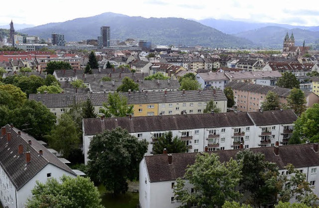 Eine Stadt mit Wald und Bumen &#8211;... da geht noch mehr, sagen die Grnen.   | Foto: Ingo Schneider