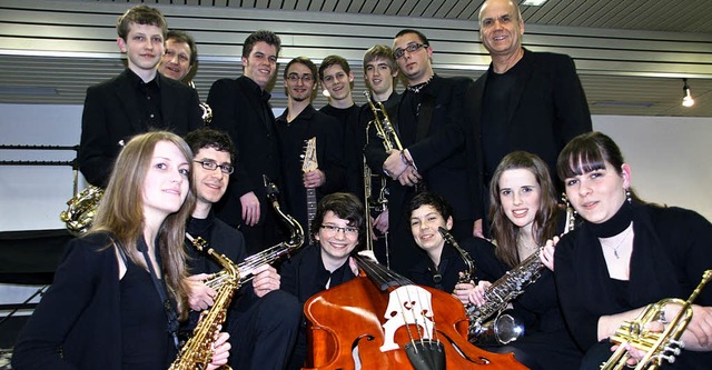 Die Jazz-Band der Jugendmusikschule kann auch klassisch spielen.   | Foto: BZ