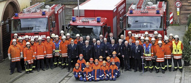 Die Sulzburger Feuerwehr feiert am Sonntag Jubilum.  | Foto: mps