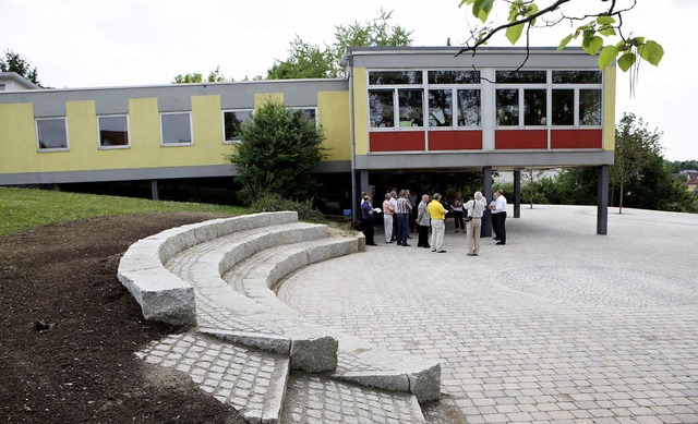 Dieser Wunsch wurde erfllt: 2011 wurd...Schulhof in Heiligenzell ausgebaut.     | Foto: archivbild: christoph breihtaupt