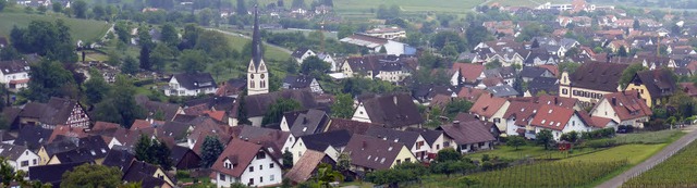 Ebringen soll fr die Brger, vor alle...teren unter ihnen, attraktiv bleiben.   | Foto: Andrea Gallien