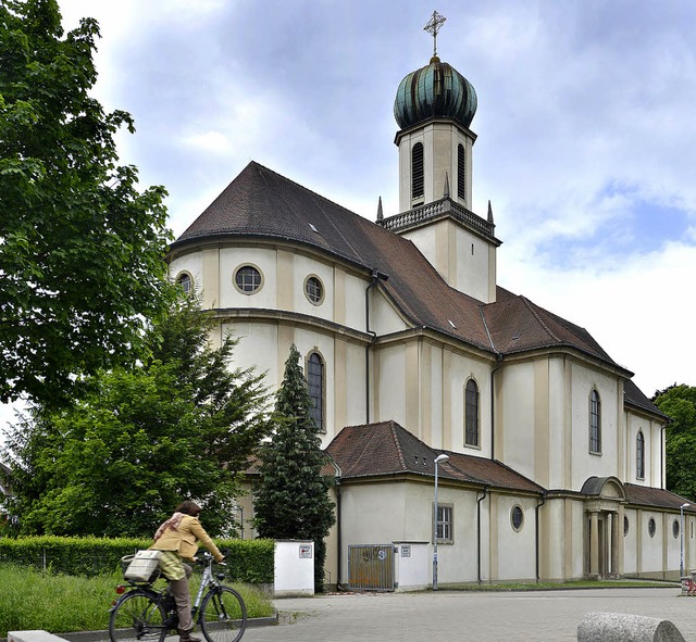 Das Zuhause der Gemeinde: die Maria-Hilf-Kirche   | Foto: Michael Bamberger