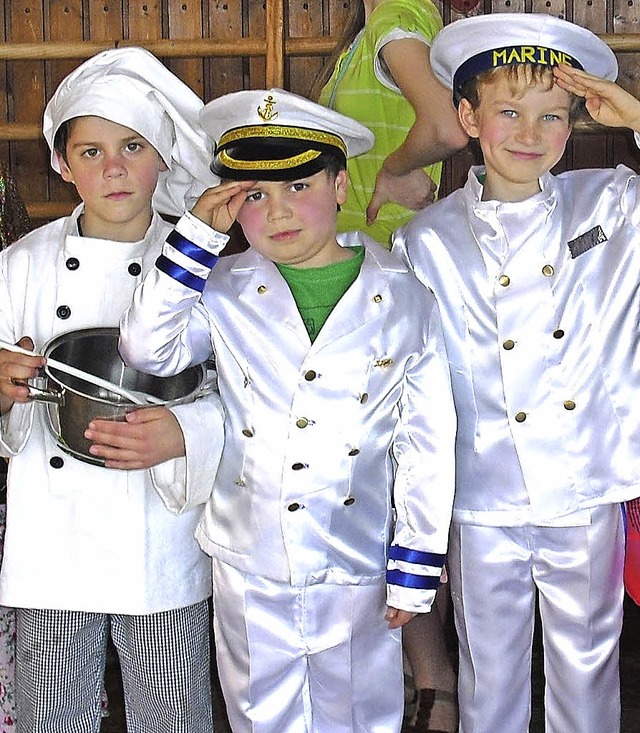 Singende Kinder auf Schiffsreise: Das Kindermusical &#8222;Leinen los&#8220;.  | Foto: Helga Geiger